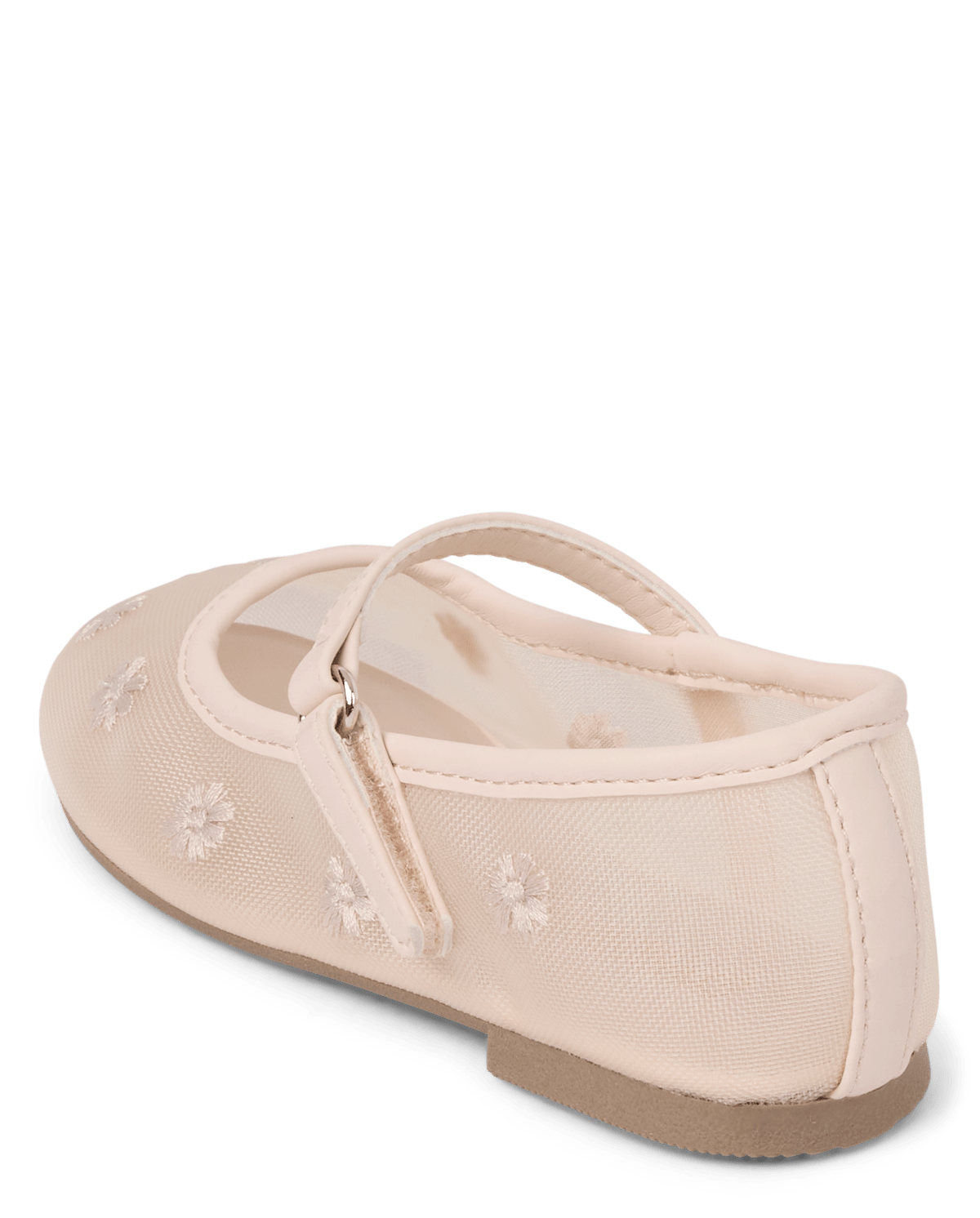 Обувь Gymboree Girls Embroidered Floral Mesh Ballet Flats - Enchanted Garden — фото 3
