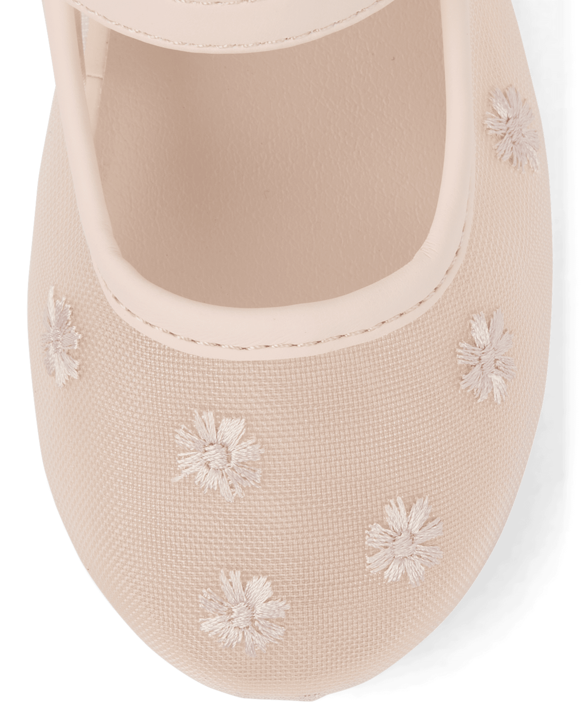 Обувь Gymboree Girls Embroidered Floral Mesh Ballet Flats - Enchanted Garden — фото 4
