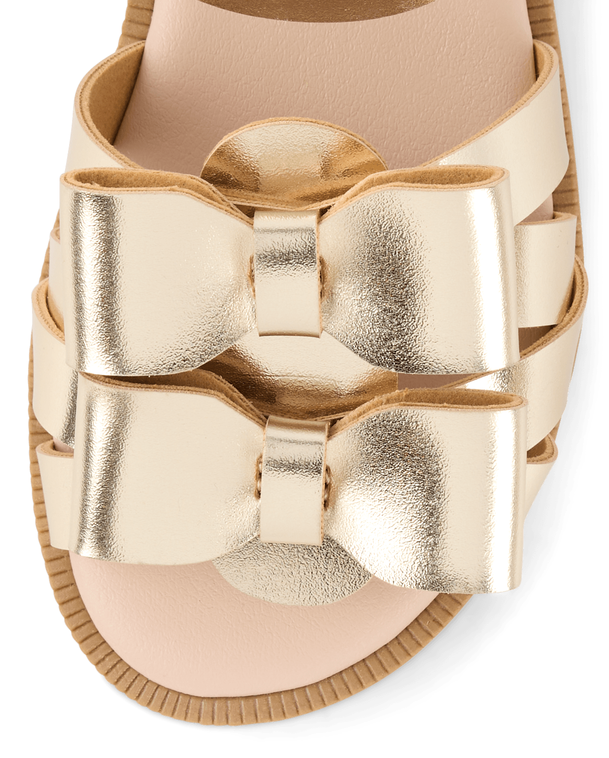 Детские сандалии Gymboree Girls Metallic Bow Sandals - Little Essentials — фото 3