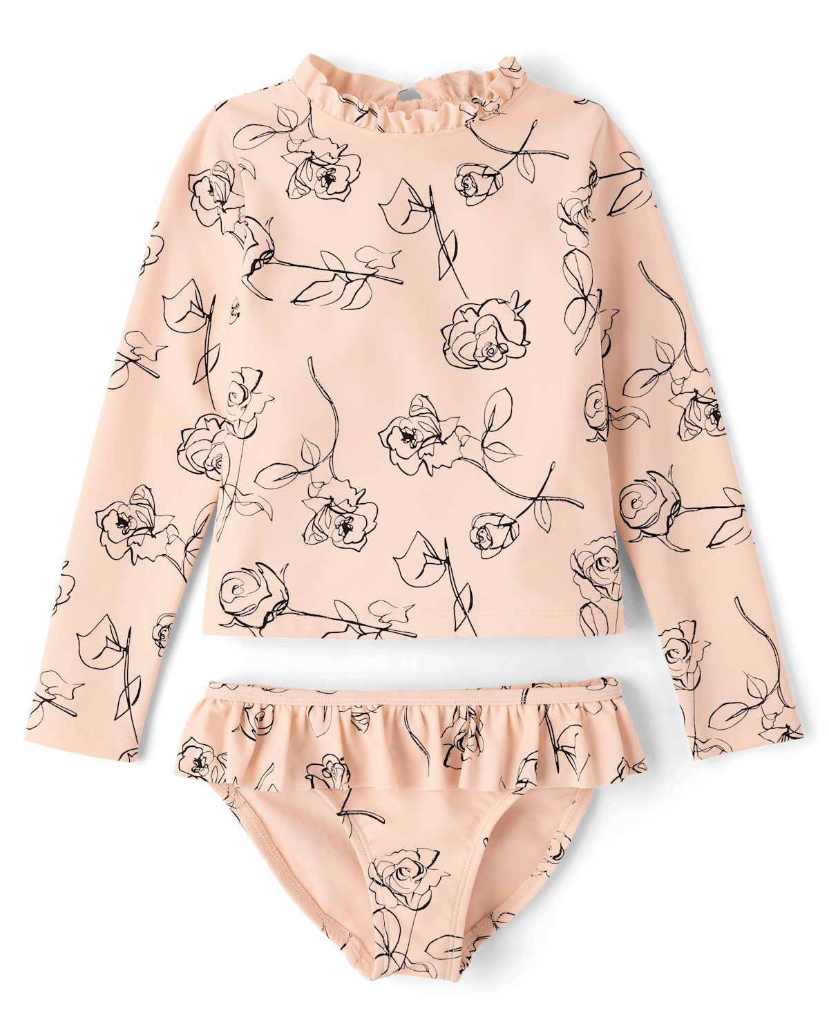 Рашгард Tankini для детей, цветочный принт — Gymboree