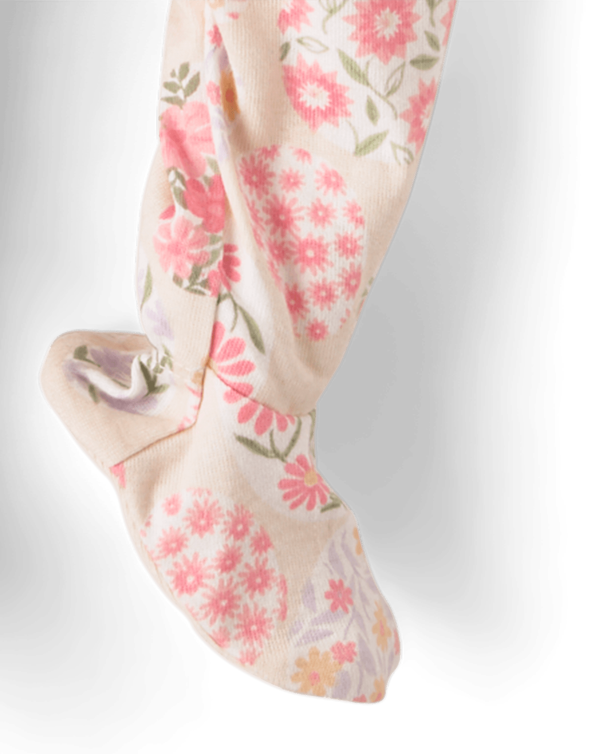Детские пижамы Gymboree Baby Girls Floral Easter Egg Snug Fit Cotton Footed One Piece Pajamas — фото 2