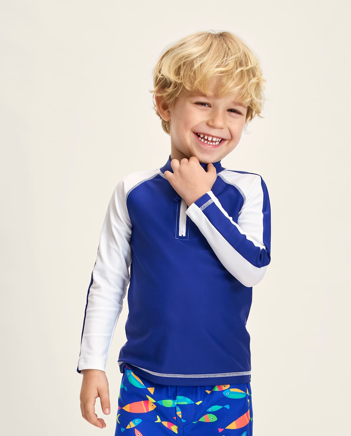 Рашгард Zip для детей, укороченные — Gymboree — фото 2