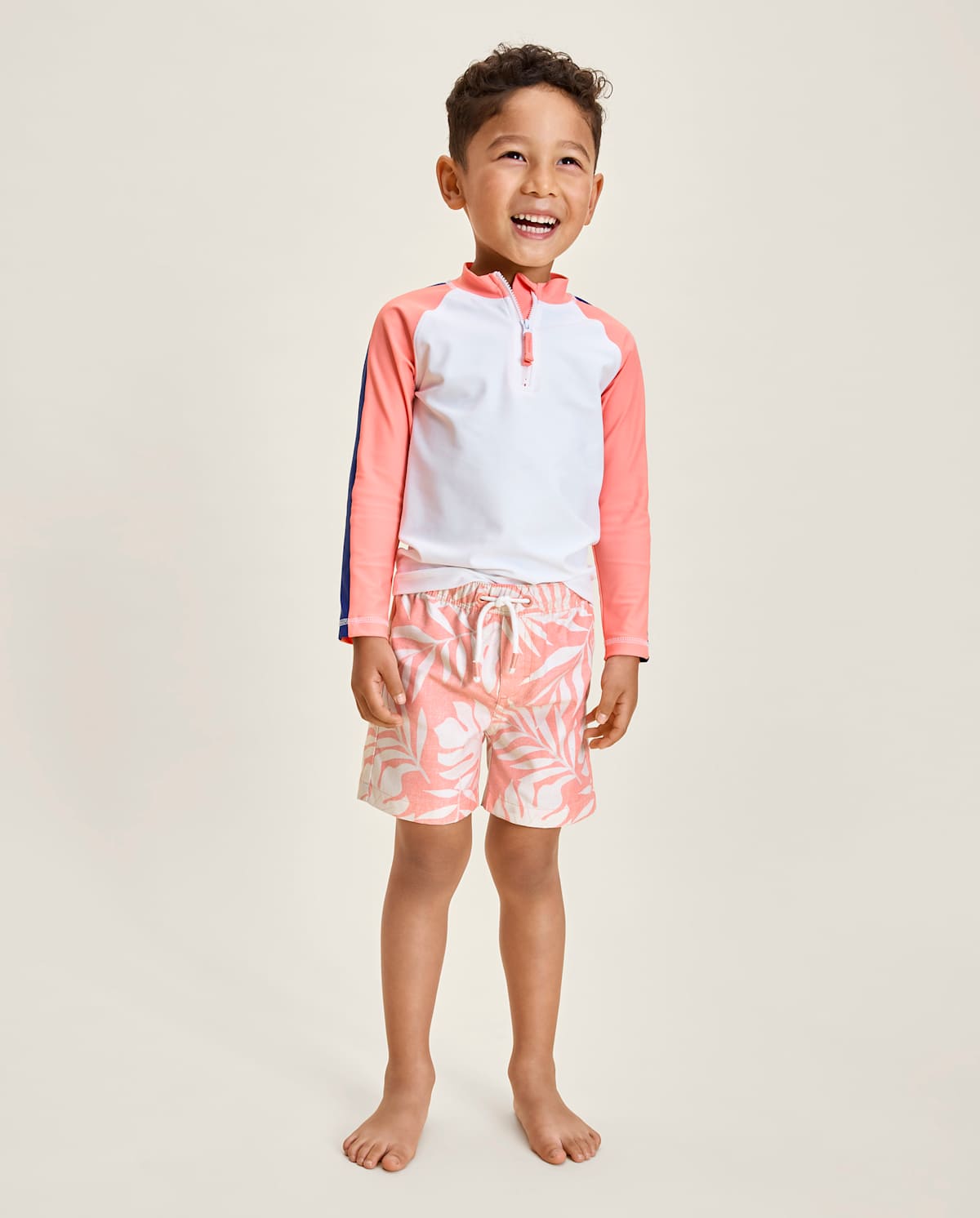 Рашгард Zip для детей, укороченные — Gymboree — фото 3