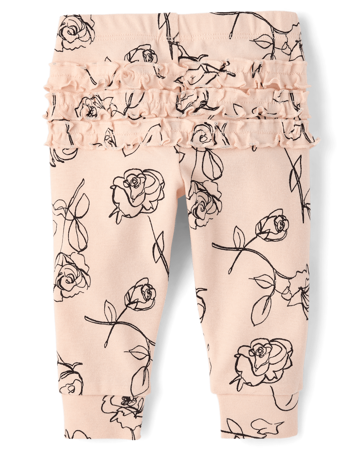 Детские леггинсы Gymboree Baby Girls Rose Ruffle Leggings 3-Pack