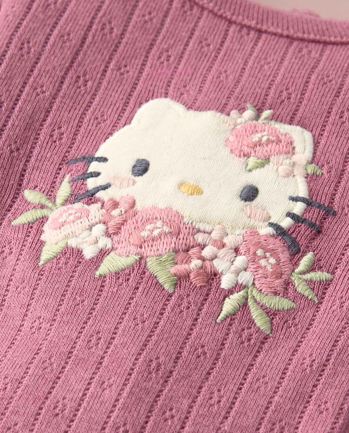 Детское боди Gymboree Hello Kitty Floral Toile, 3 шт — фото 3