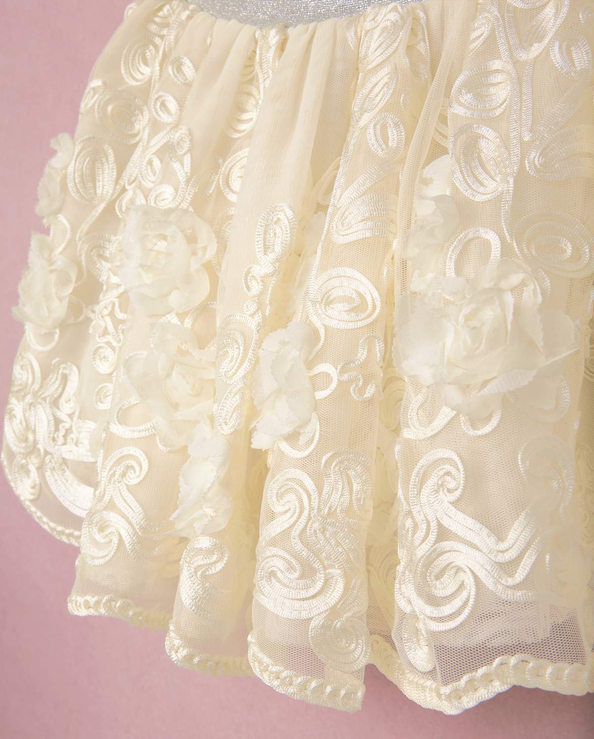 Детские юбки Gymboree Girls Embroidered Floral Tulle Tutu Skirt - Marchesa Mini x — фото 3