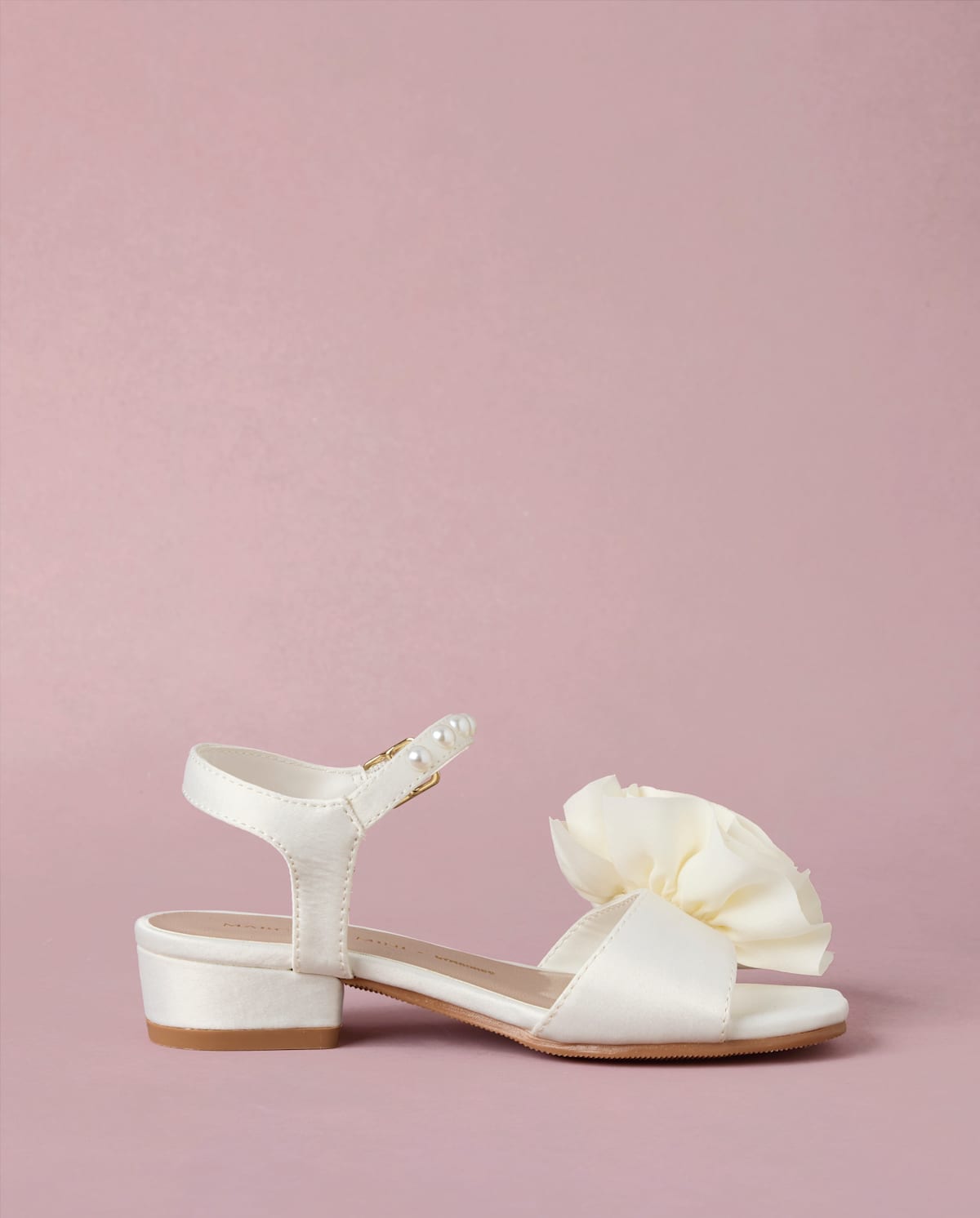 Детские туфли Gymboree Girls Rosette Faux Pearl Heels - Marchesa Mini x — фото 3