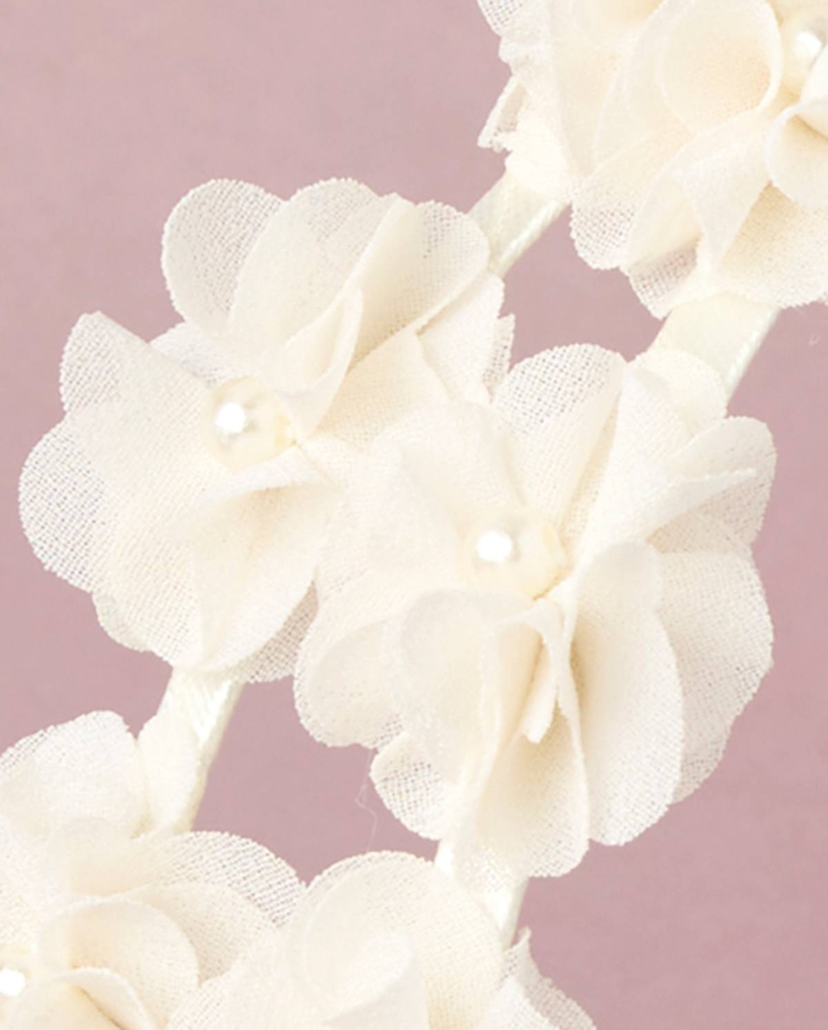 Детские аксессуары для волос Gymboree Girls Floral Faux Pearl Headband - Marchesa Mini x — фото 2