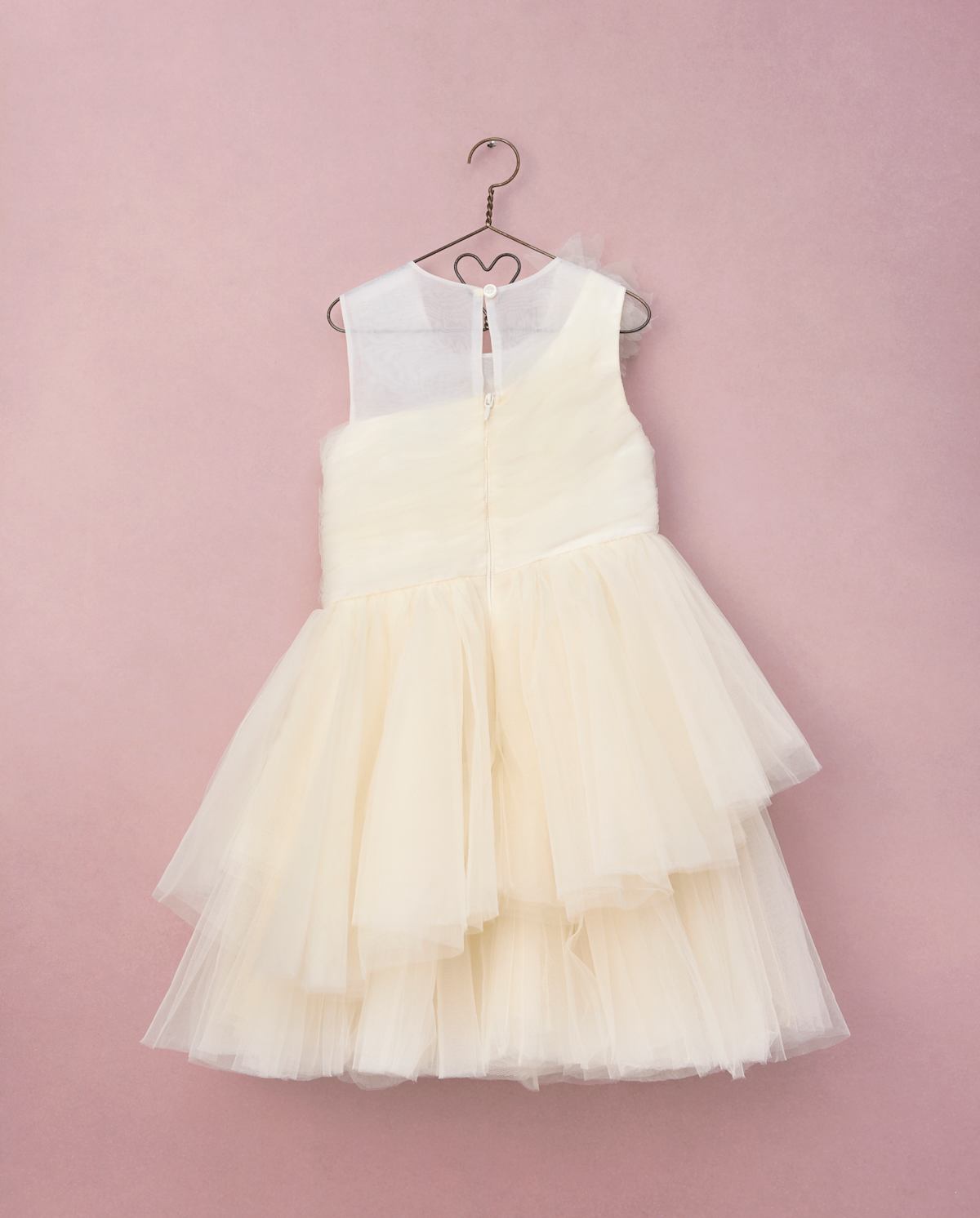 Детские платья Gymboree Girls Rosette Cascading Tulle Fit And Flare Dress - Marchesa Mini x — фото 3