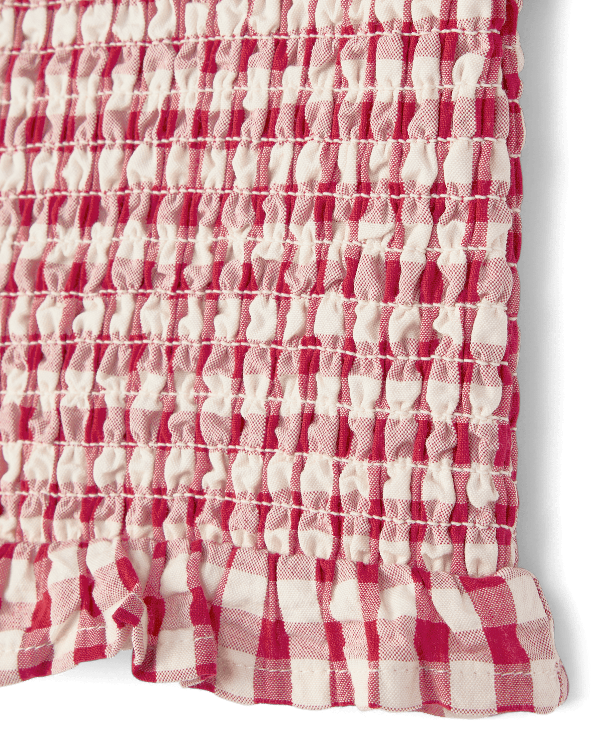 Детские брелоки Gymboree Girls Gingham Seersucker Smocked Top - Nantucket Charm — фото 2