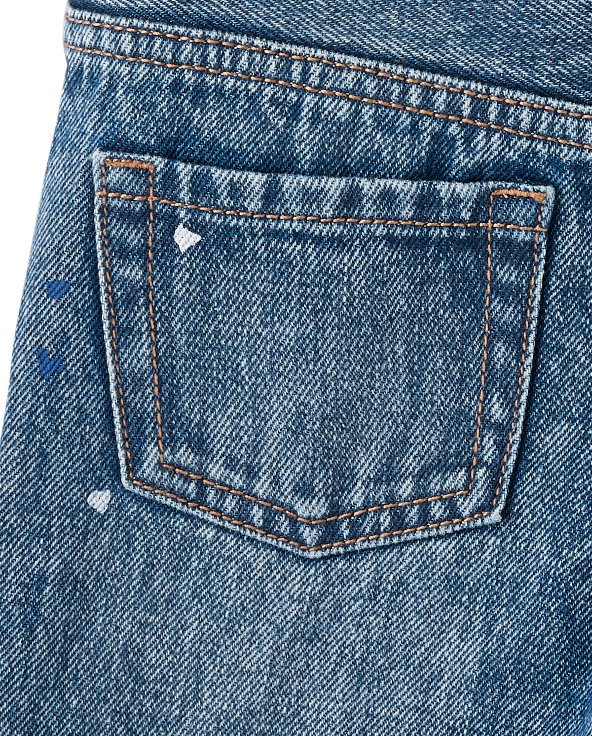 Детские шорты Gymboree Boys Paint Splatter Jean Shorts - Driftwood Bay — фото 4