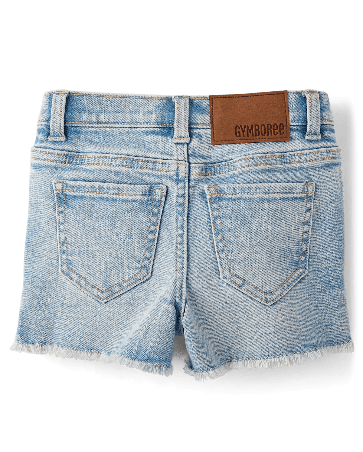Детские шорты Gymboree Girls Applique Floral Frayed Jean Shorts - Little Essentials — фото 4
