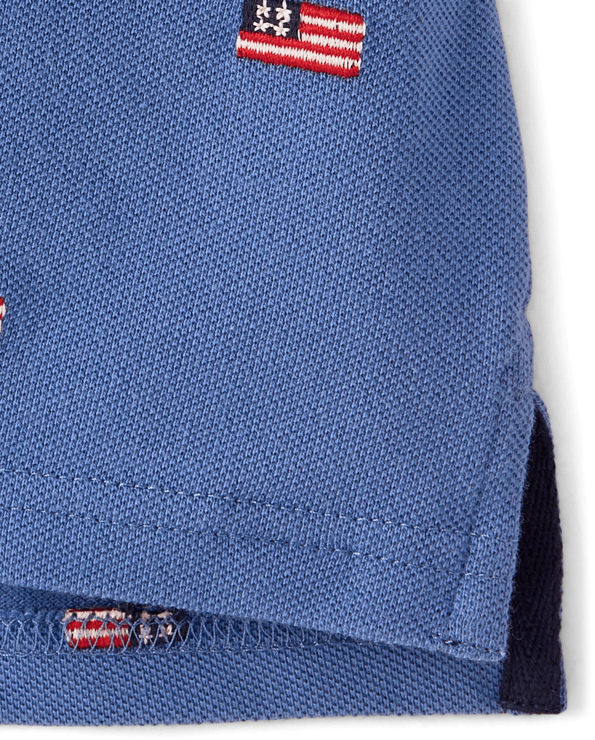 Детские брелоки Gymboree Kids Embroidered Flag Soft Pique Polo - Nantucket Charm — фото 3