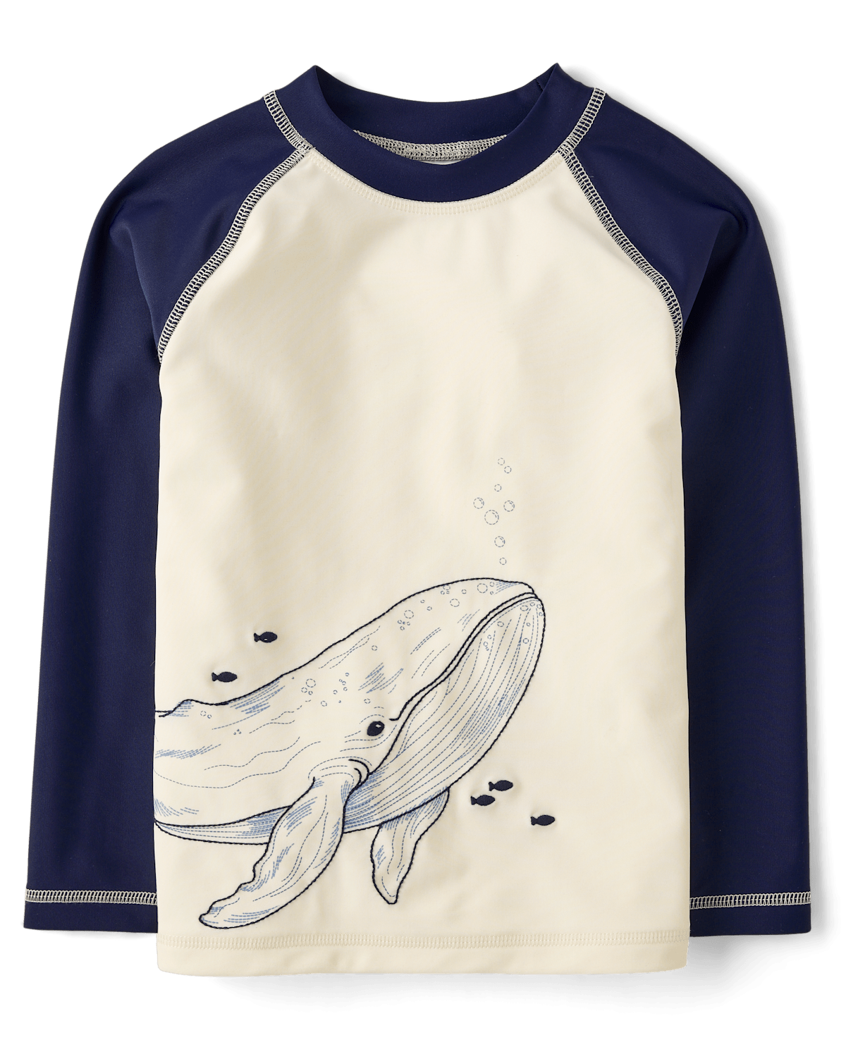 Рашгард Whale для детей, вышивка — Gymboree