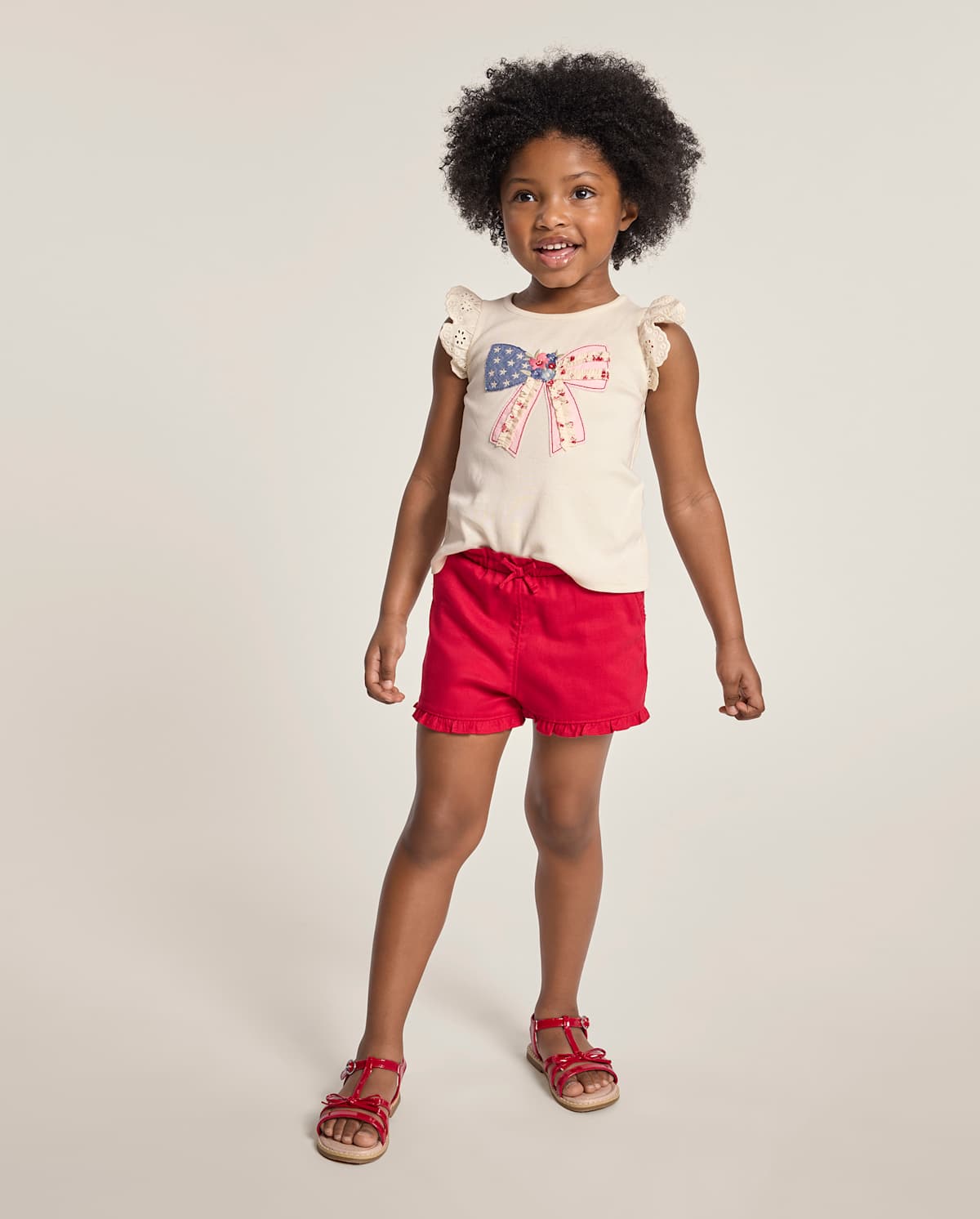 Детские сандалии Gymboree Girls Bow Sandals - Nantucket Charm — фото 1