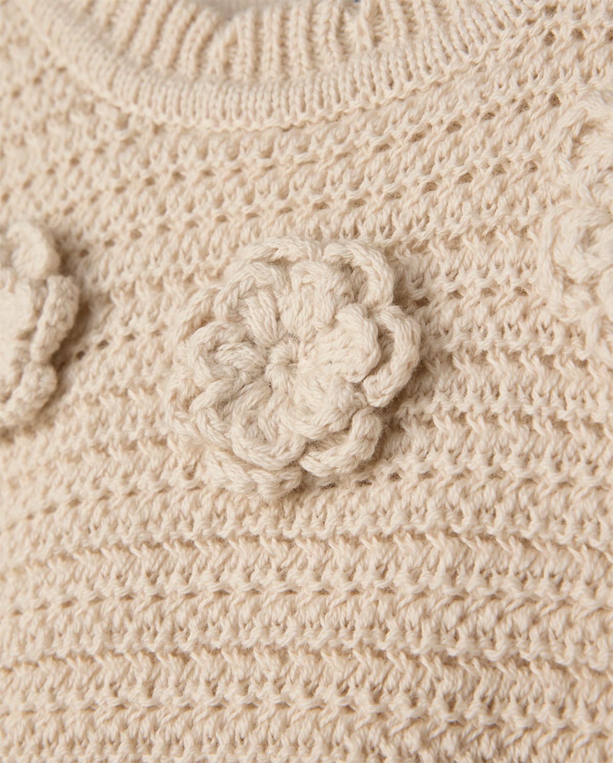 Детские топы Gymboree Girls Crochet Floral Scalloped Tank Top - Driftwood Bay — фото 2