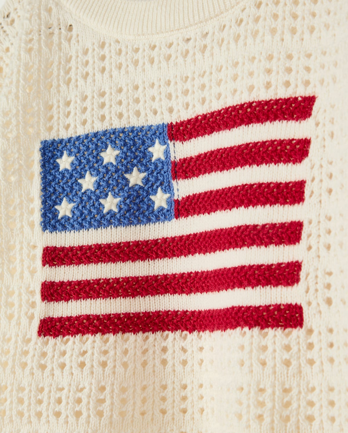 Детские свитеры Gymboree Girls Crochet Flag Sweater - Nantucket Charm — фото 2