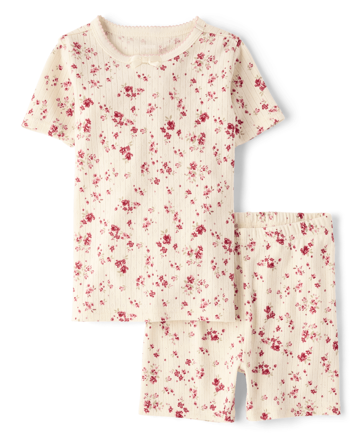 Детские пижамы Gymboree Girls Floral Snug Fit Pointelle Pajamas
