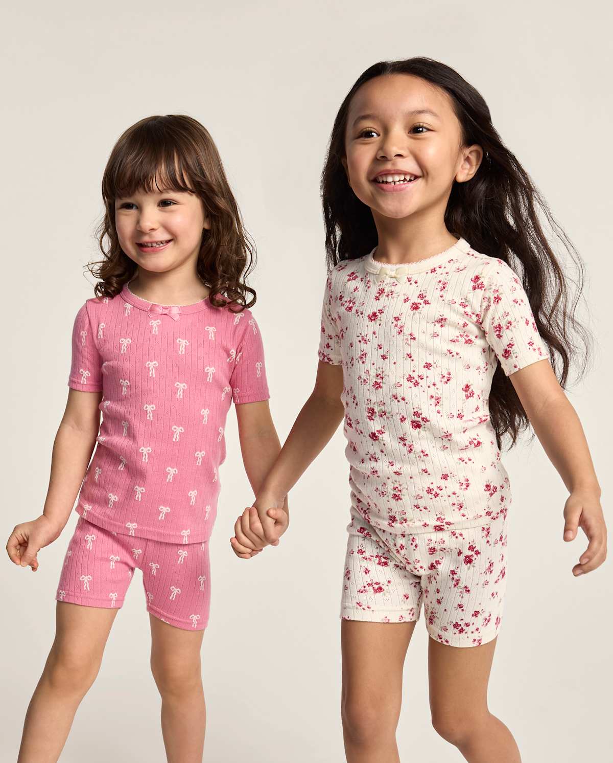 Детские пижамы Gymboree Girls Bow Snug Fit Pointelle Pajamas — фото 2