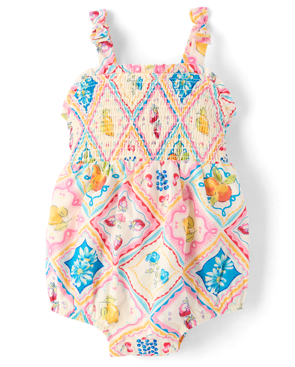 Детский комбинезон-боди Gymboree Tile Bow Shoulder Amalfi Coast