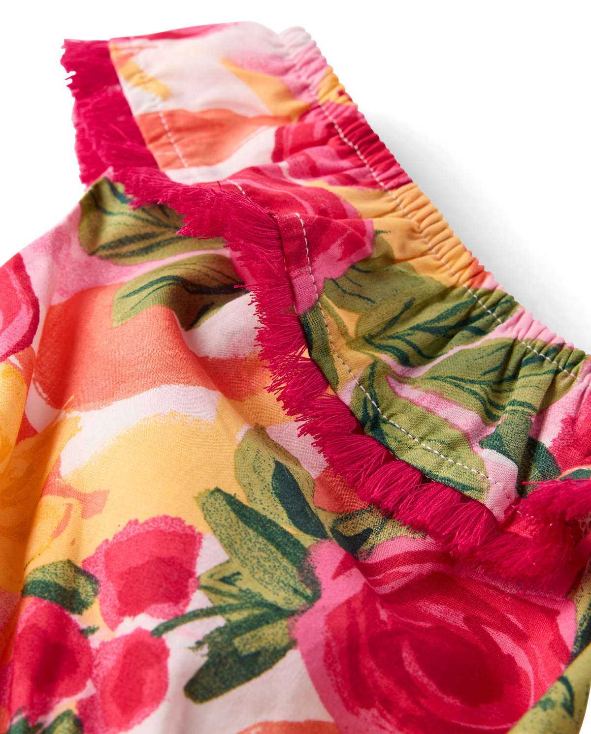 Детские платья Gymboree Girls Floral Tassel One Shoulder Dress - Amalfi Coast — фото 2