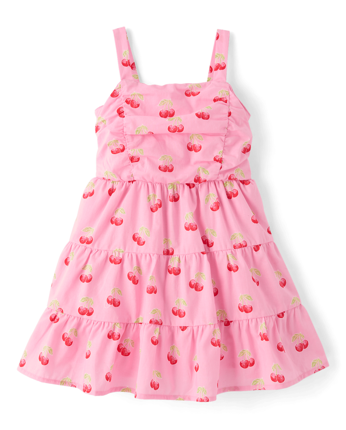 Детские платья Gymboree Girls Cherry Tiered Dress - Amalfi Coast