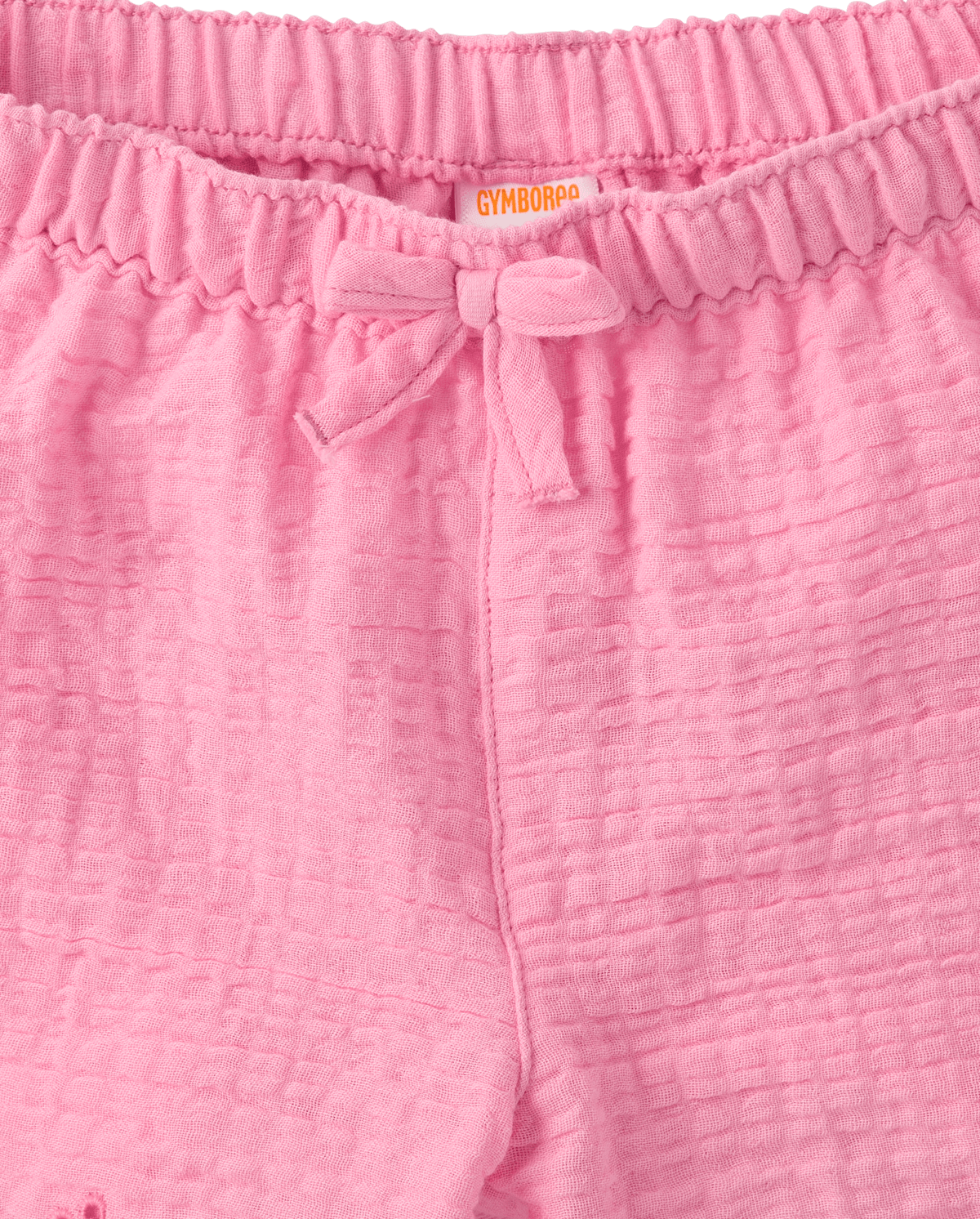Детские шорты Gymboree Girls Embroidered Eyelet Gauze Pull On Shorts - Amalfi Coast — фото 2