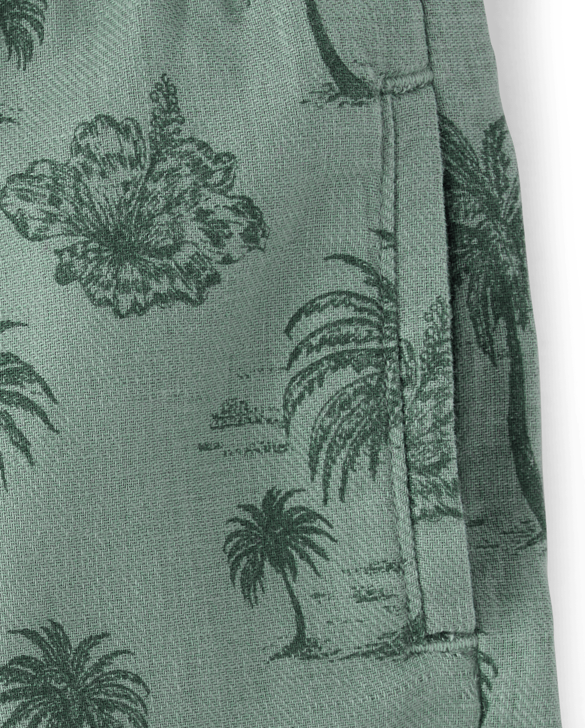 Детские шорты Gymboree Boys Tropical Linen-Blend Pull On Shorts - Amalfi Coast — фото 2