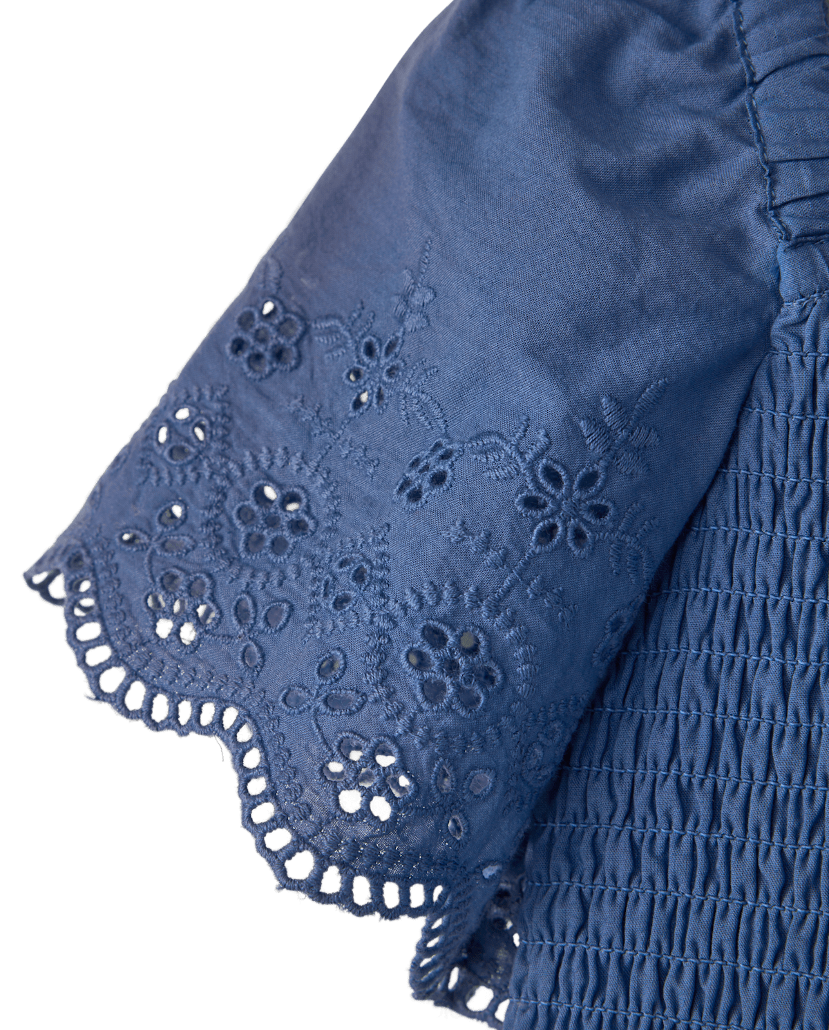 Детские топы Gymboree Girls Embroidered Eyelet Smocked Top - Driftwood Bay — фото 2