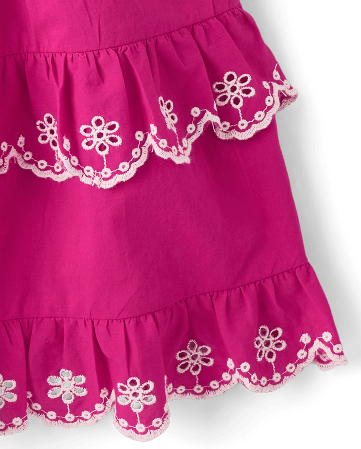 Детские платья Gymboree Girls Mommy And Me Embroidered Eyelet Tiered Dress - Amalfi Coast — фото 4