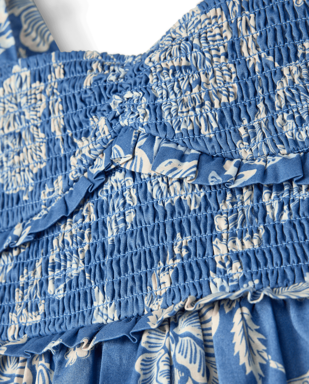 Детские платья Gymboree Girls Floral Smocked Ruffle Dress - Driftwood Bay — фото 2
