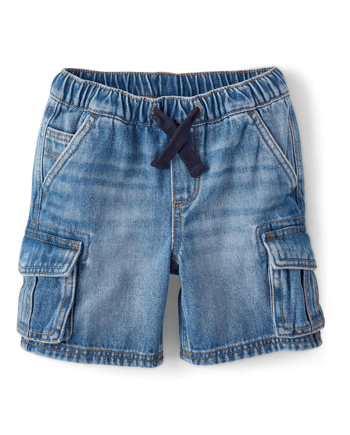 Детские шорты Gymboree Boys Pull On Cargo Jean Shorts - Little Essentials