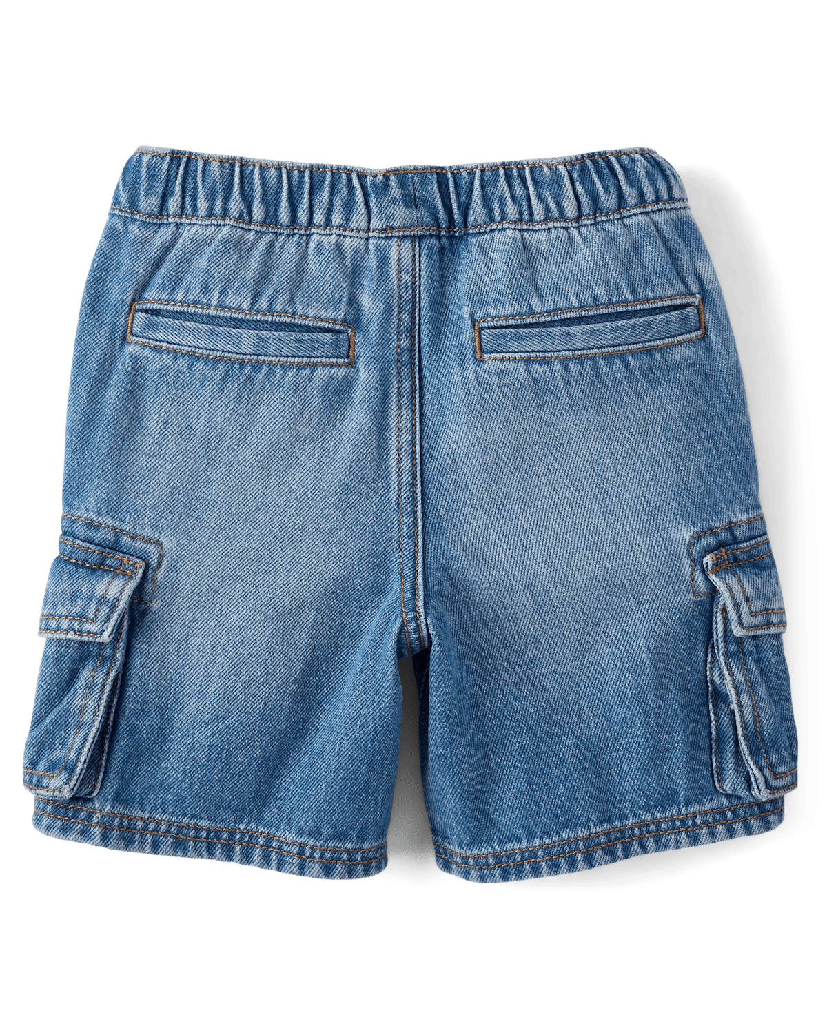 Детские шорты Gymboree Boys Pull On Cargo Jean Shorts - Little Essentials — фото 2