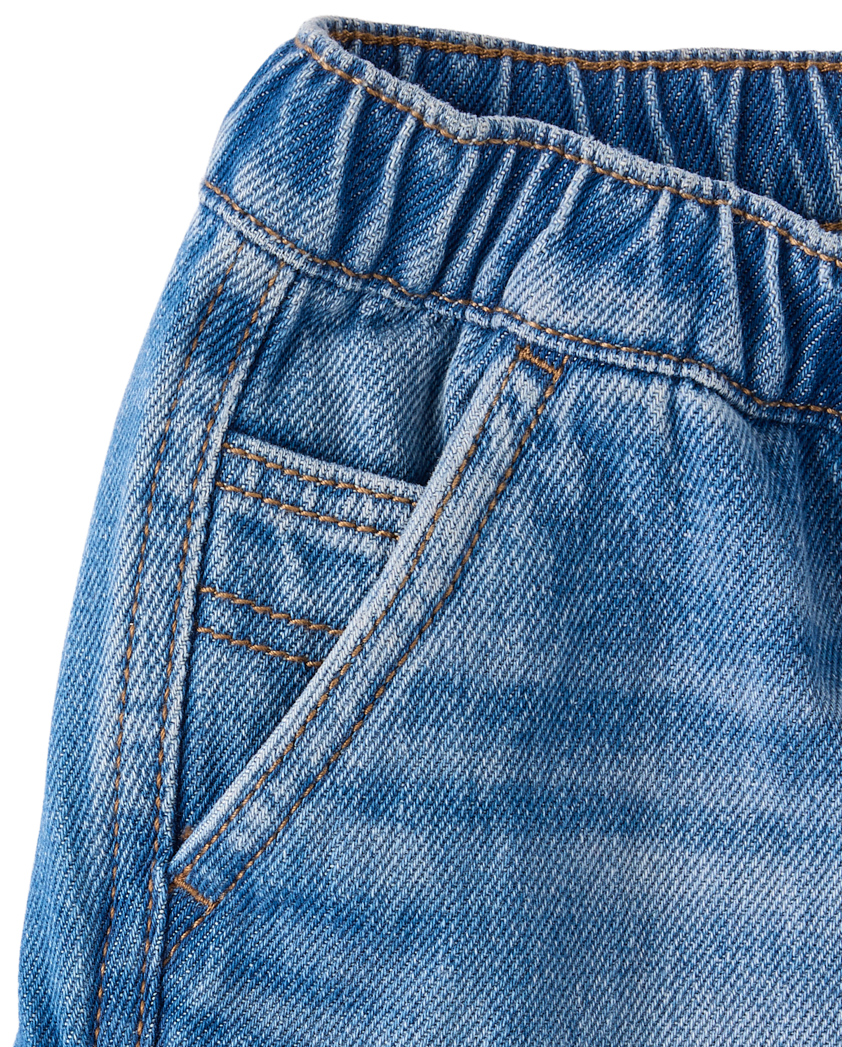 Детские шорты Gymboree Boys Pull On Cargo Jean Shorts - Little Essentials — фото 3