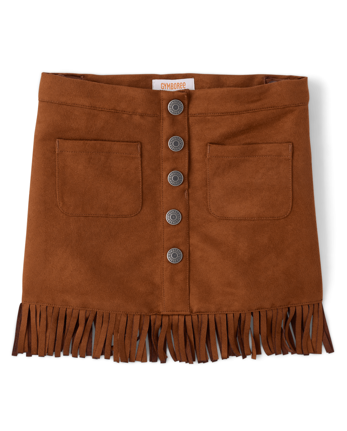 Детские юбки Gymboree Girls Fringe Faux Suede Skirt - Blue Sky Mountain