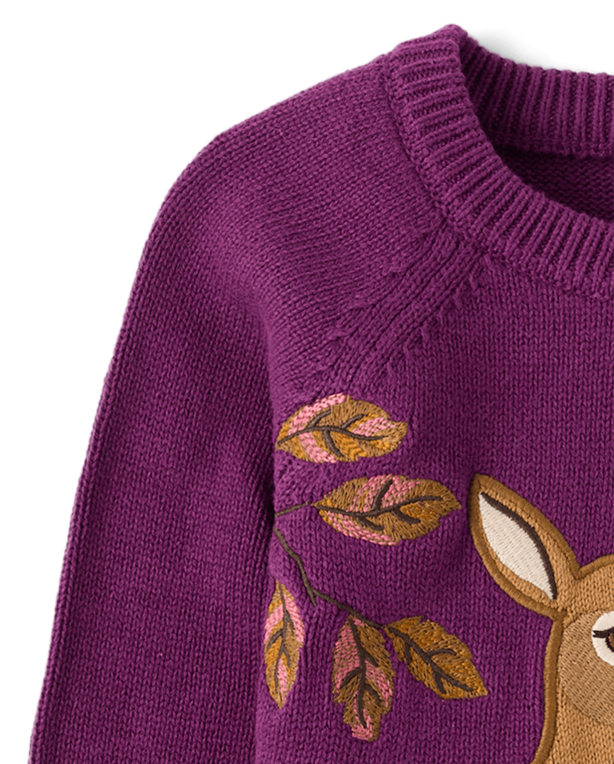 Детские свитеры Gymboree Girls Embroidered Deer Sweater - Countryside Manor — фото 2