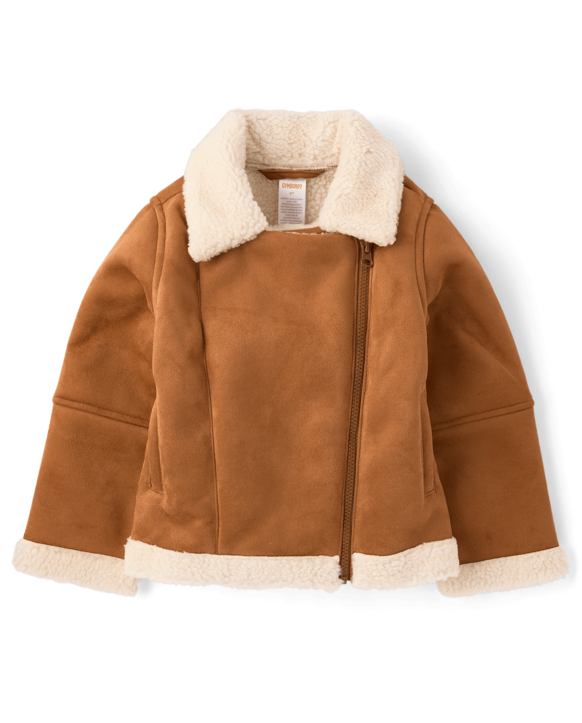 Детские куртки Gymboree Girls Faux Suede Moto Jacket - Countryside Manor — фото 1