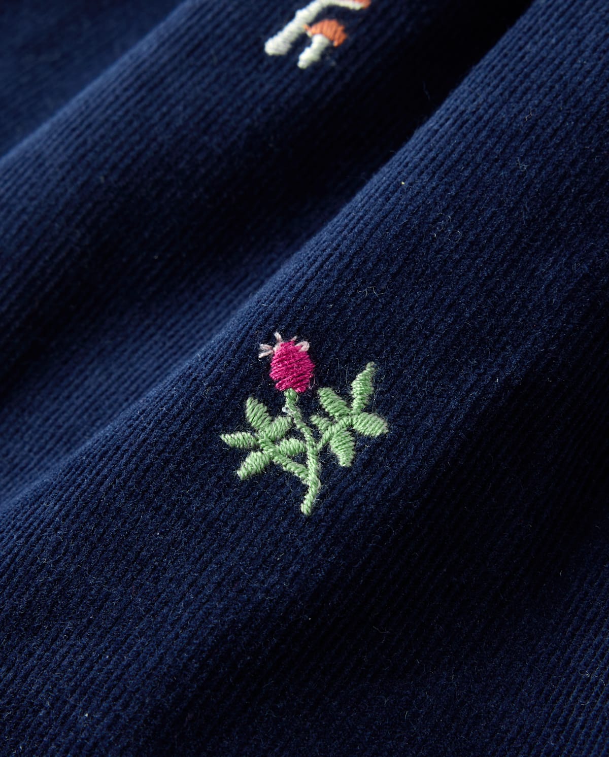 Детские платья Gymboree Girls Embroidered Floral Corduroy Ruffle Dress - Blue Sky Mountain