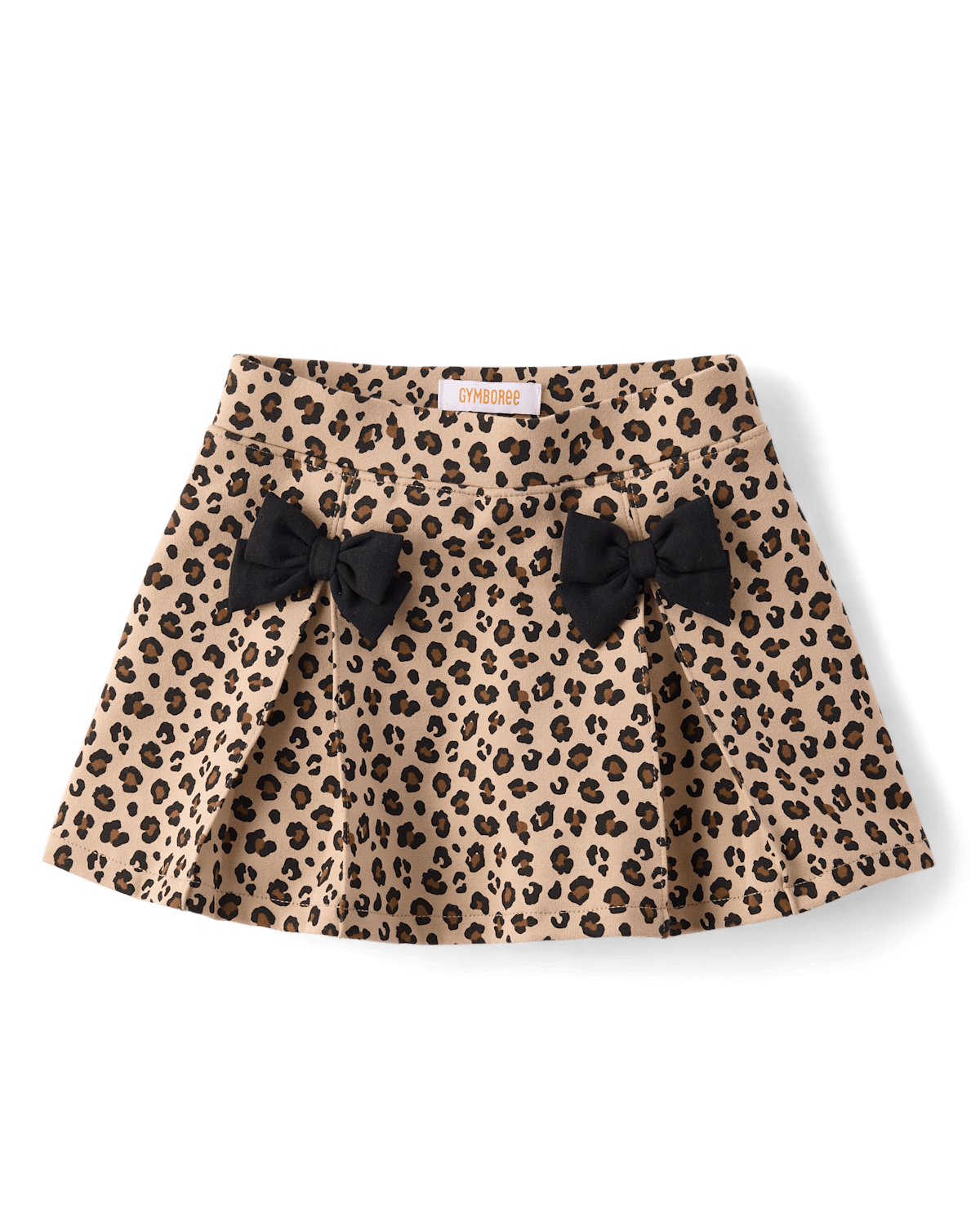 Детские юбки Gymboree Girls Leopard Bow Ponte Skort - The Leopard Edit