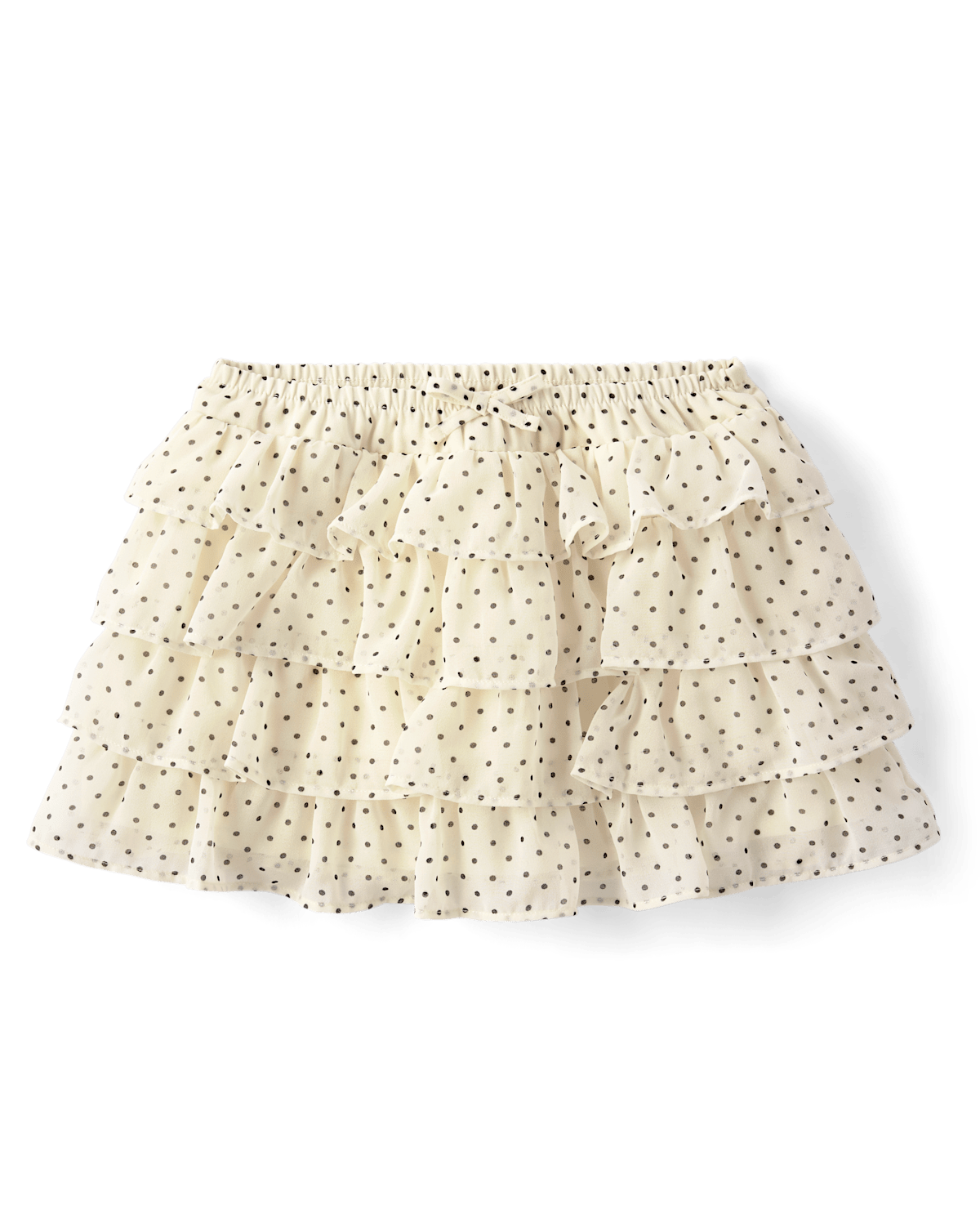 Детские юбки Gymboree Girls Polka Dot Tiered Ruffle Skirt - The Leopard Edit