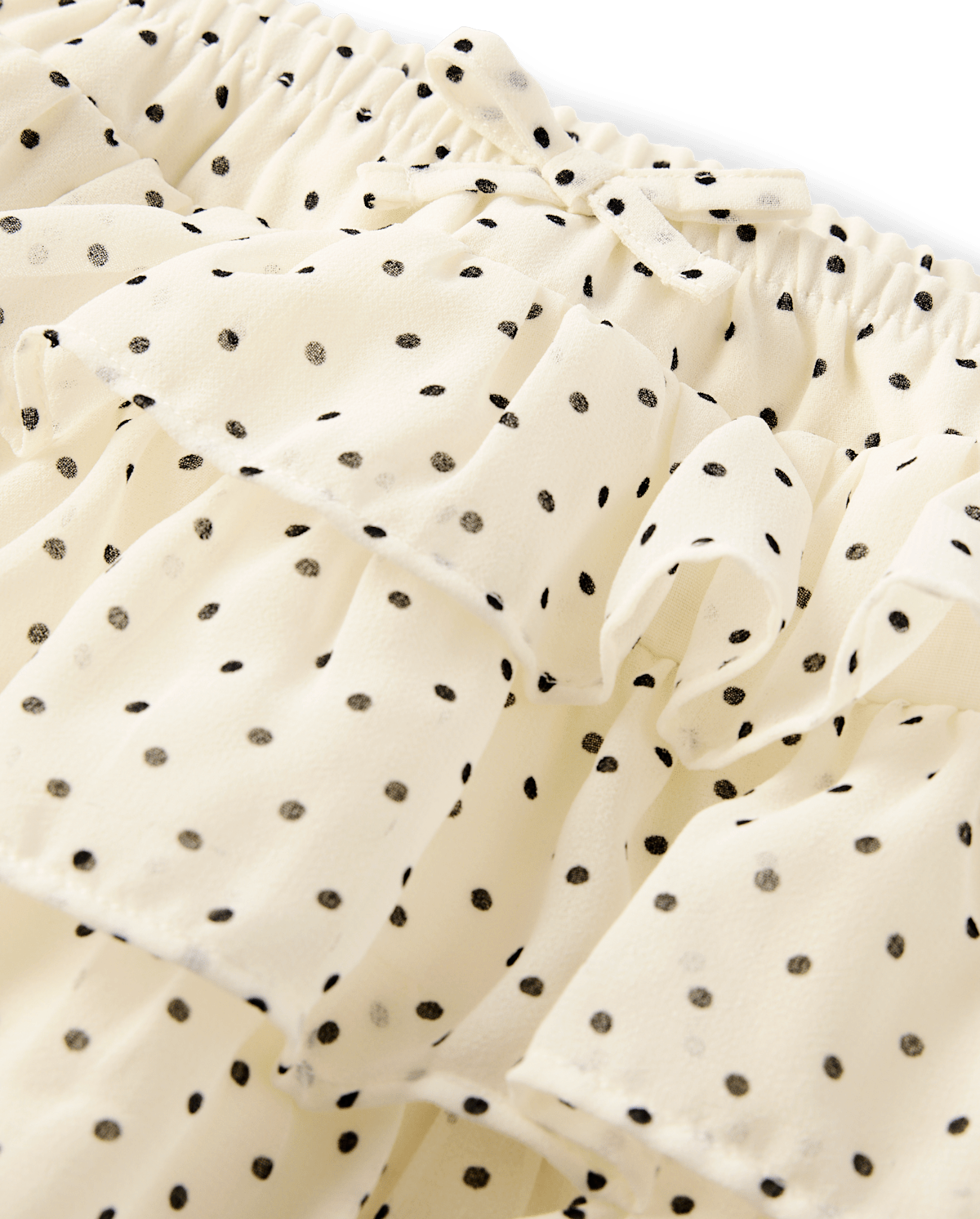 Детские юбки Gymboree Girls Polka Dot Tiered Ruffle Skirt - The Leopard Edit — фото 2
