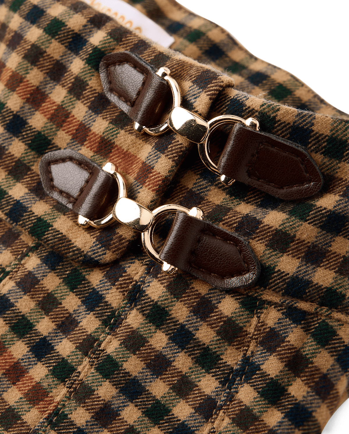 Детские юбки Gymboree Girls Plaid Pleated Buckle Skort - Countryside Manor — фото 2