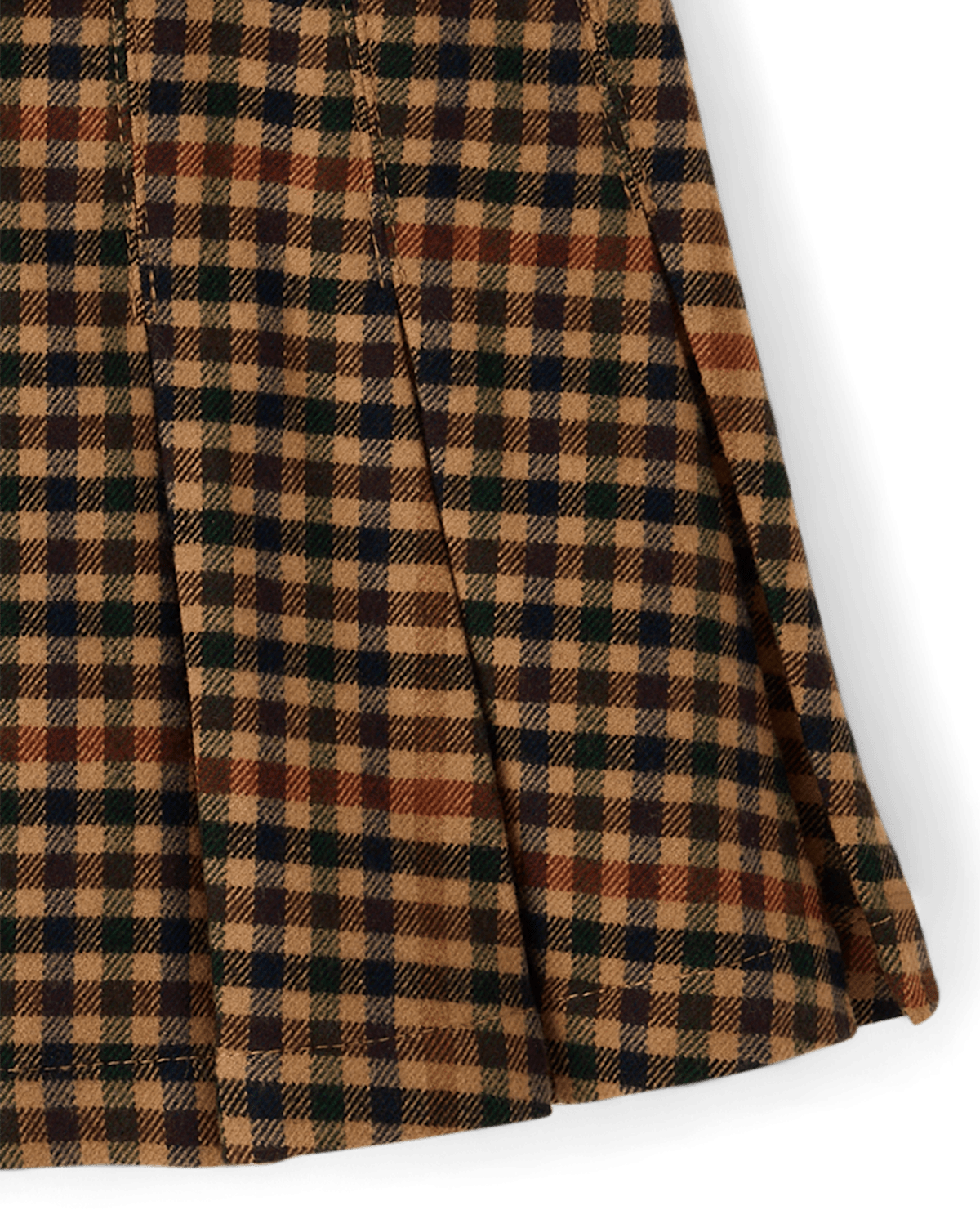 Детские юбки Gymboree Girls Plaid Pleated Buckle Skort - Countryside Manor — фото 4