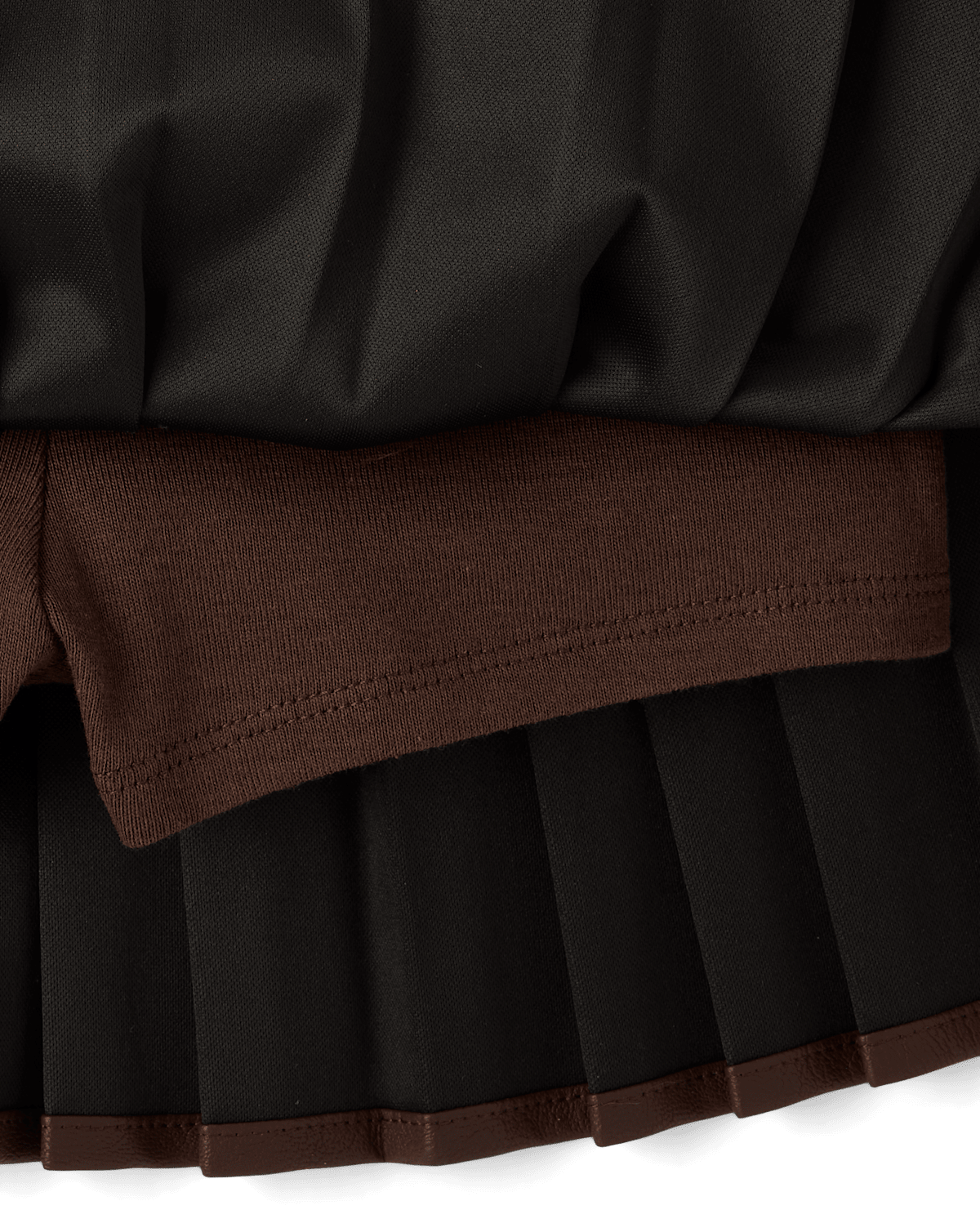 Детские юбки Gymboree Girls Pleated Faux Leather Skort - Countryside Manor — фото 3