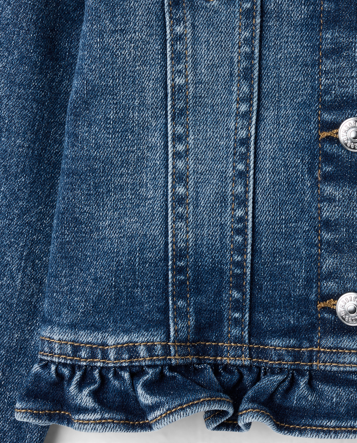 Детские куртки Gymboree Girls Flutter Denim Jacket - Little Essentials — фото 2