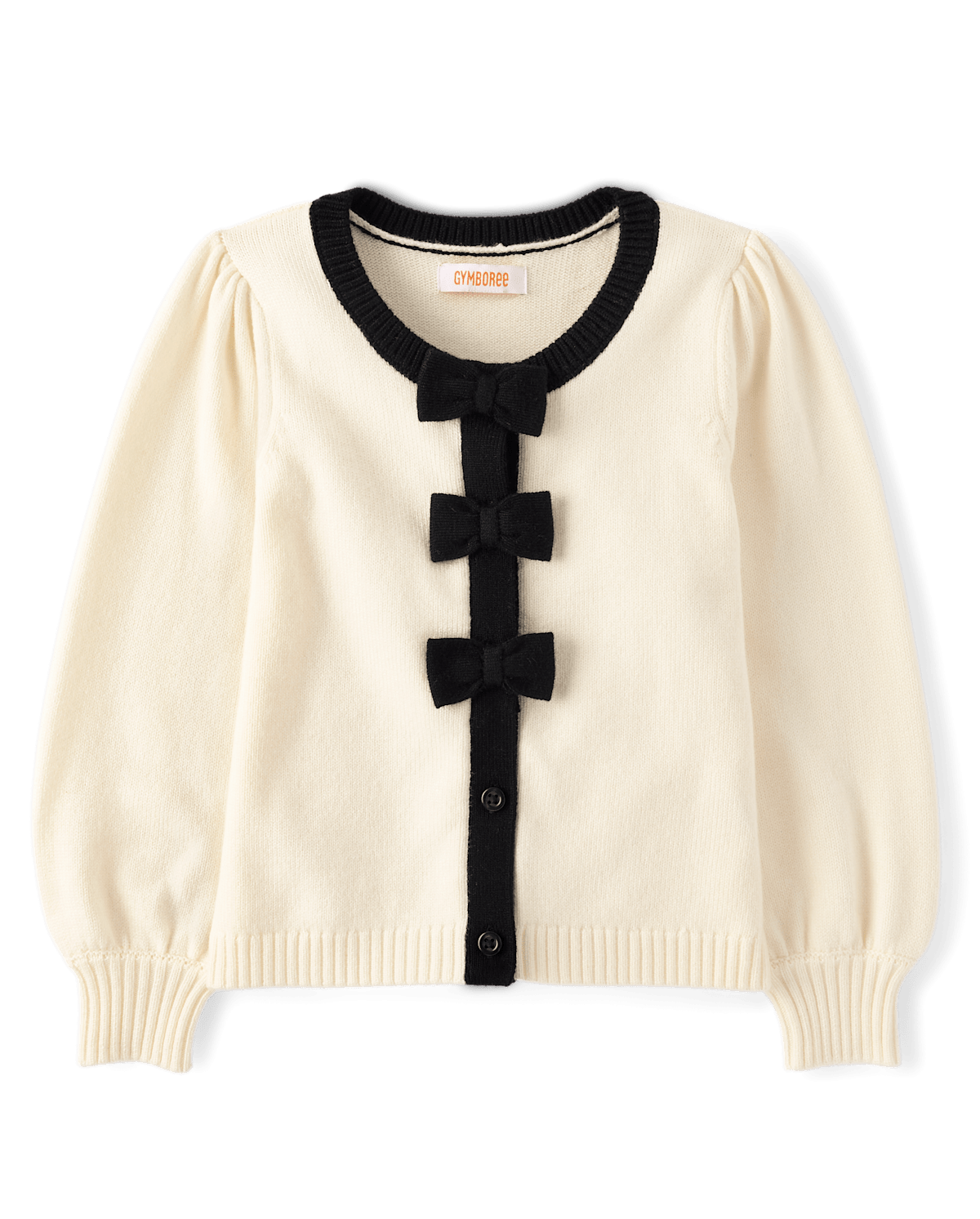 Детские кардиганы Gymboree Girls Contrast Bow Cardigan - The Leopard Edit