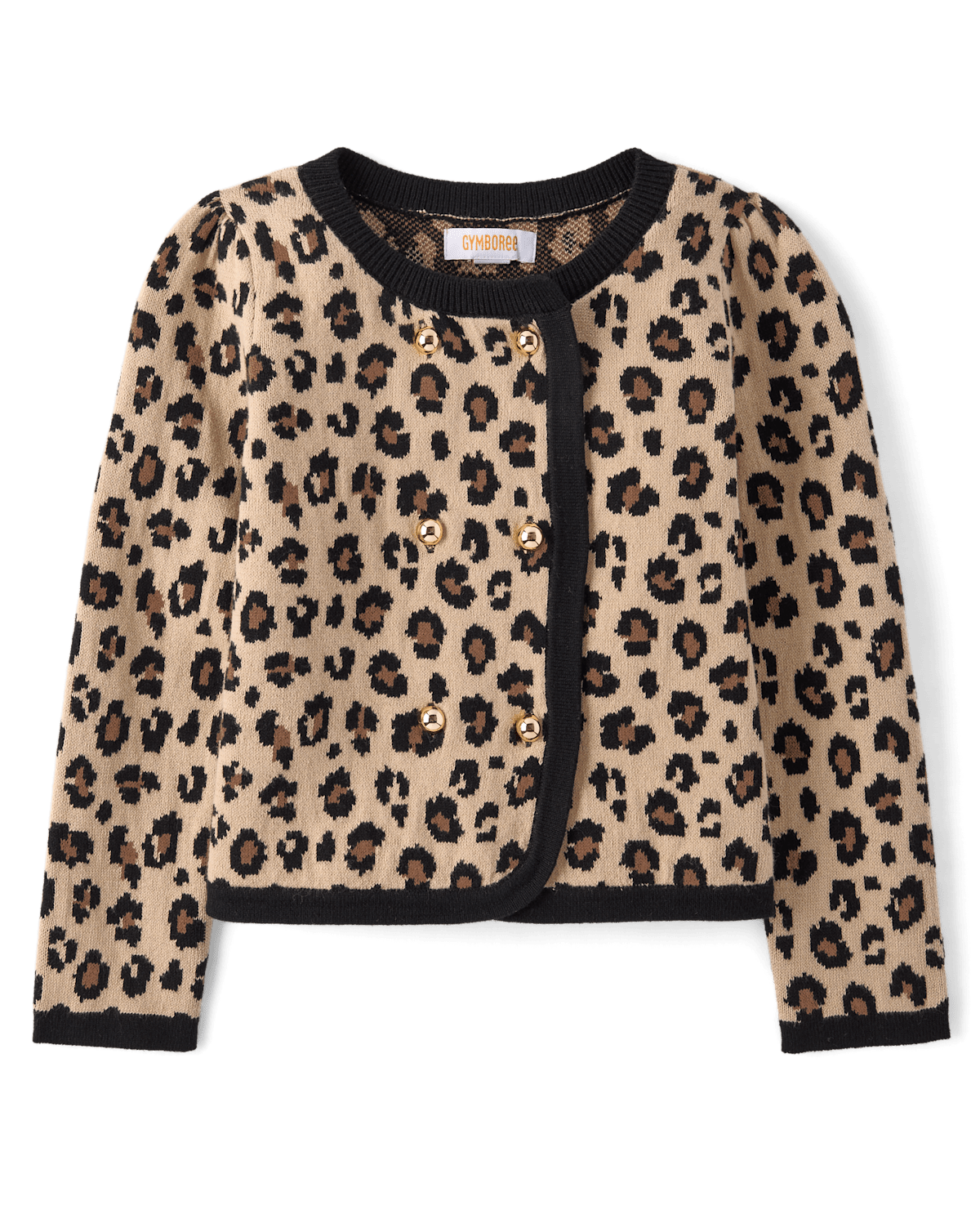 Детские кардиганы Gymboree Girls Leopard Double Breasted Cardigan - The Leopard Edit