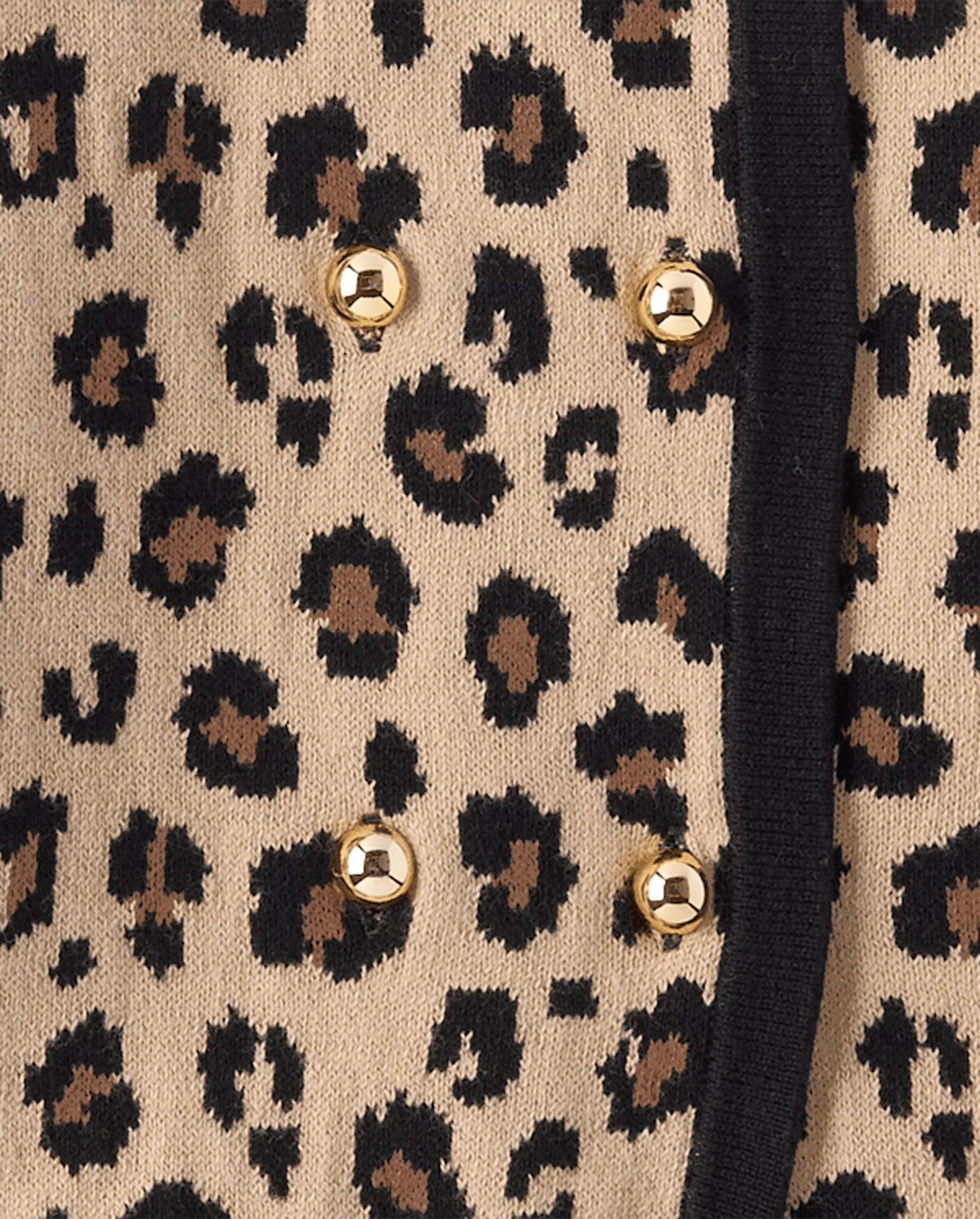 Детские кардиганы Gymboree Girls Leopard Double Breasted Cardigan - The Leopard Edit — фото 3