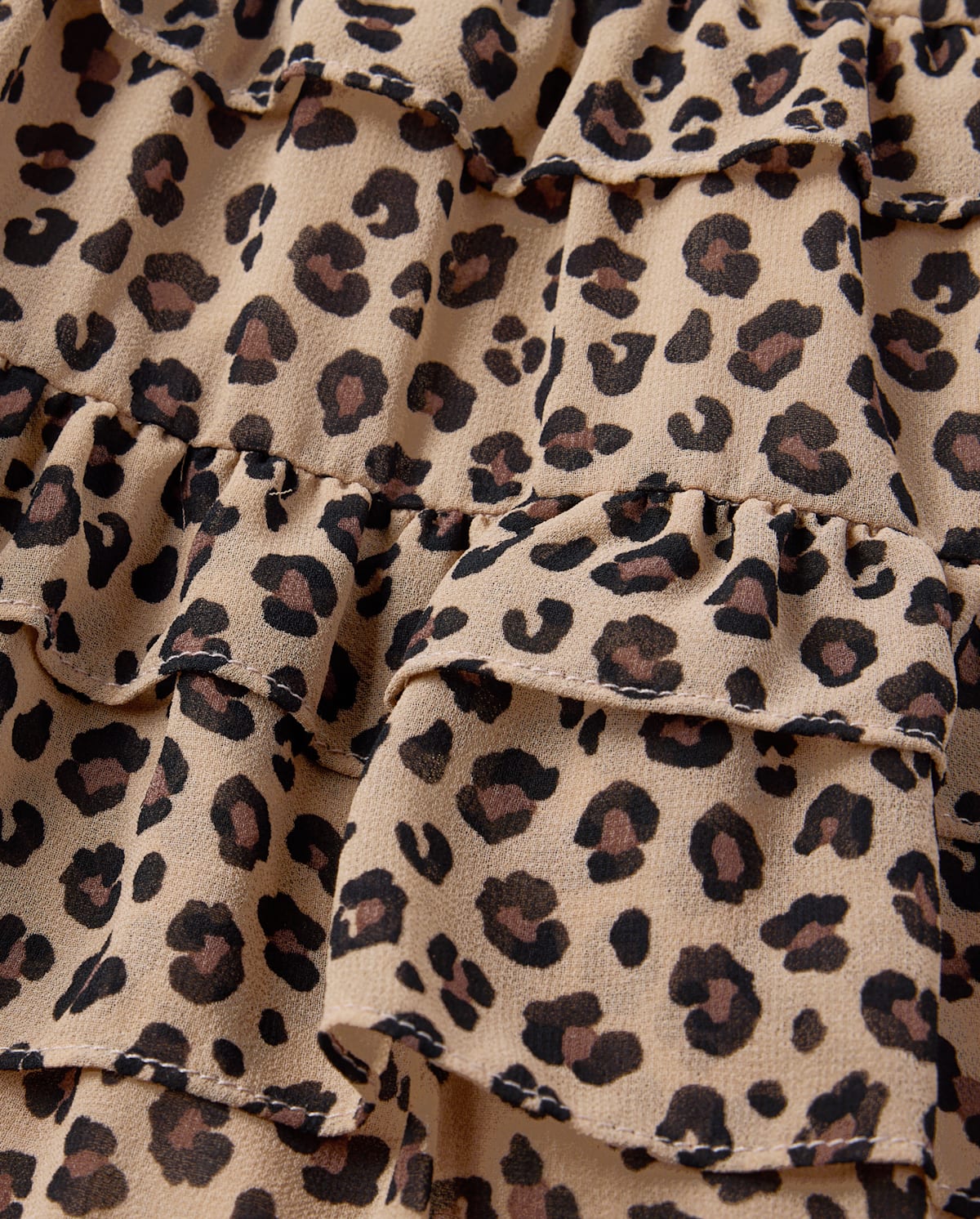 Детские платья Gymboree Girls Leopard Chiffon Tiered Ruffle Dress - The Leopard Edit — фото 2