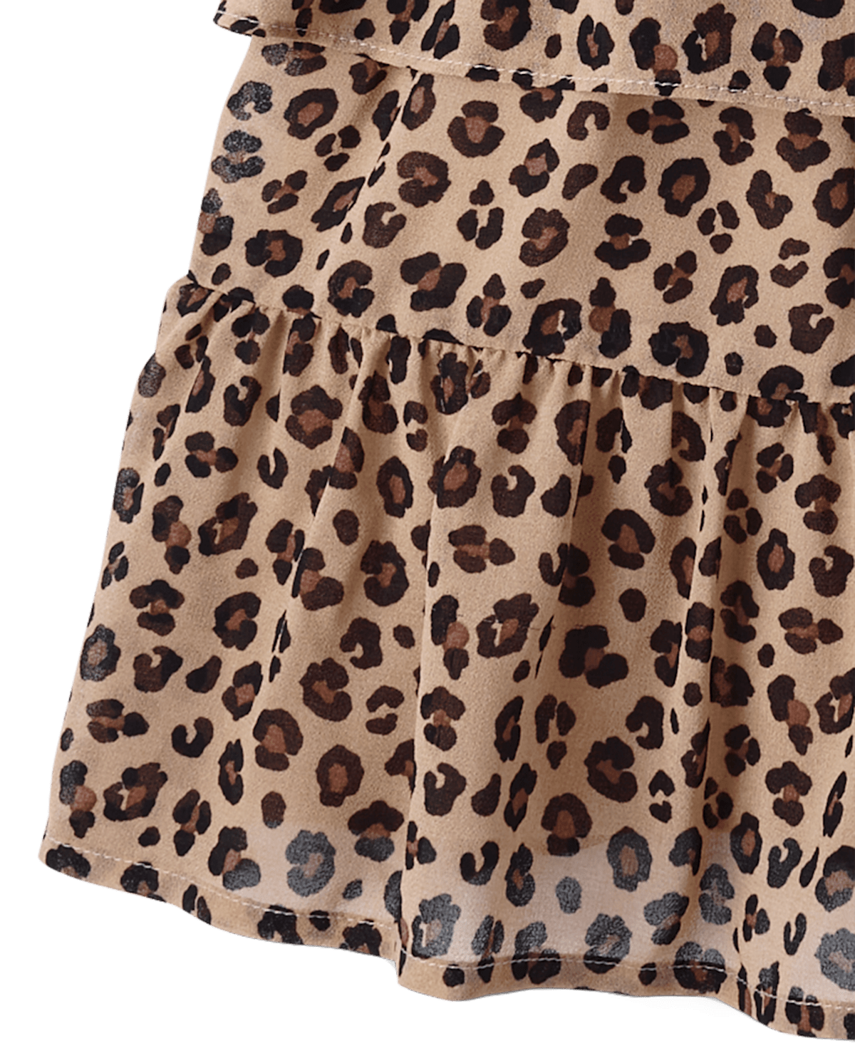 Детские платья Gymboree Girls Leopard Chiffon Tiered Ruffle Dress - The Leopard Edit — фото 4